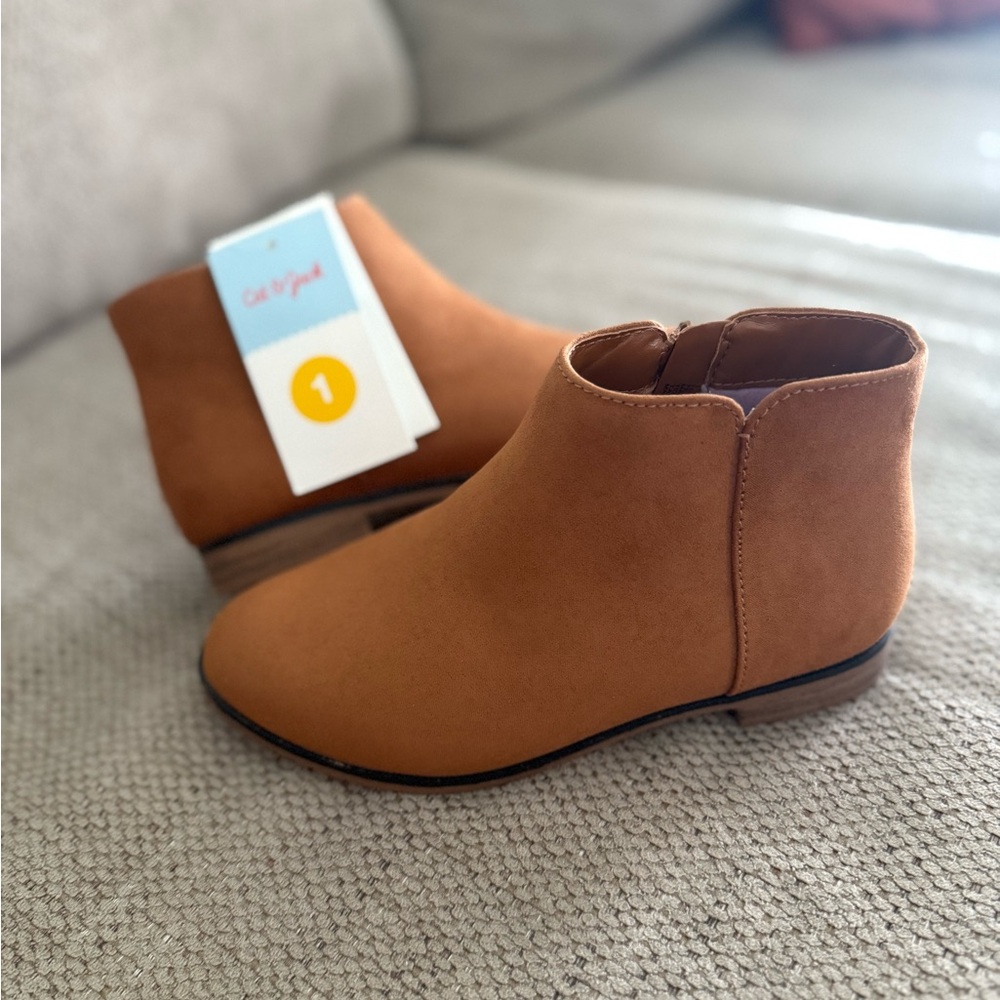Cat & Jack Brown Kids Boots
